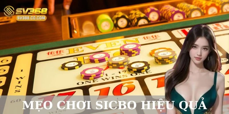 Mẹo chơi sicbo hiệu quả cho người mới bắt đầu